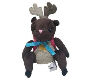 Old Navy Reindeer Plush GC Holder Stuffed Animal